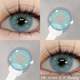 Popxstar 2pcs Natural Color Contact Lenses for Eyes Gray Lenses Colorcont Korean Lenses Yearly Beauty Brown Eye Contacts Lens
