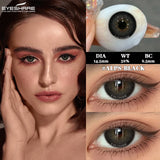 Color Contact Eye Color Lenses Makeup Natural Black Lens Cosmetics Blue Eyes Lenses Woman Makeup Brown Beauty Contacts