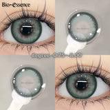 Popxstar 1 Pair Korean Lenses Colored Contact Lenses for Eyes Big Eye Lenses Brown Lenses Blue Eye Lenses Fog Pearl Lens