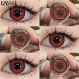 Contact Lenses Color 1 Pair Black Natural Lens Green Korean Colorcon Blue High Quality Fashion Lenses Yellow Eye Contacts