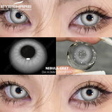 Popxstar 1pair/2pcs Colored Contact Lenses for Eyes Blue Contacts Purple Lenses Cosplay Contact Lenses Yearly Fashion Eye Lenses