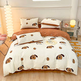 Popxstar  100% Cotton Duvet Cover Comforter cover Floral Style Bedding Quilt Cover housse de couette Bedclothes Bedspread 150x200 220x240