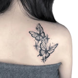 Popxstar  Butterfly Tattoo Sticker Waterproof and Long-lasting Temporary Tattoo
