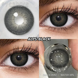Natural Soft Gray Lenses 1Pair Colored Contact Lenses Brown Eyes Lens Fashion Blue Eye Contact Yearly Makeup Green Lens