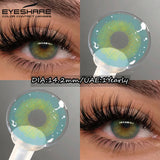 Popxstar Natural Brown Lenses Eyes Colored Cosmetic Contact Lens Blue Gray Eye Lens Green Eyes Contacts Yearly  Beauty Pupils
