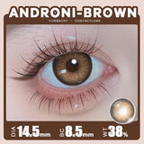 Popxstar   Colored Lenses 1pair Brown Natural Eye Makeup Contacts Gray Pupils Blue Green Lens Yearly Fashion Cosmetics SoftLens