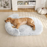Fluffy Dog Bed Mat Dog Cat Sofa Winter Warm Pet Orthopedic Sleeping Bed for Portable Pet cat House Washable Pet Kennel Puppy Pad