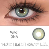 Popxstar Love Story series Multiple colors Natural soft Contact lenses Blue Lenses Green Pupils Lens Yearly Cosmetic
