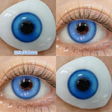 1pair New Fashion Cosplay Contact Lenses for Eyes Brown Lenses Myopia Color Contact Lenses Halloween Beauty Blue Lenses