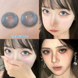 Popxstar  -1 Pair/2pcs Natural Contact Lenses Beauty Lens Colored Lenses for Eyes Cosmetics Color Pupils Eye Color Lenses Myopia