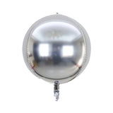 Popxstar 2/5PCS 18/22/36inch Foil Sphere Balloons 4D Balloons Glod Silver Rose Gold Big Round Mylar Balloons for Birthday Party Decor