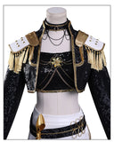 Popxstar Black Golden Rumi Zoey Mira Cosplay KPop Cosplay Costume Wig Women Suit Halloween Party Role Playing Outfit