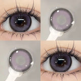 Popxstar  1 Pair Nature Color Contact Lenses Blue Lens for Eyes Contact Lens Purple Shipping Flash Soft Round Beautiful Pupils New