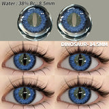 Popxstar Colored Contact Lenses 2pcs Colorful Contact Lenses Anime Cosplay Contact Eye Lenses Halloween Beauty Makeup Color Lens