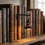 Cozy Ghost Shape Halloween Library Shelf Lanterns Cut Figurine Miniature Hanging Gifts Glowing Effect Pumpkin Figurine Decor