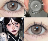 Popxstar Color Contact Lenses 2Pcs New Product Myopia Degree Super Natural Pupils Grey Blue Green Lenses Fashion Soft Lens