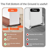Popxstar New Mute Door Bottom Sealing Strip Door Insulation Anti-mosquito Sealing Without Glue Wool Strip Bedroom Sound Insulation Strip