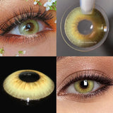 Popxstar 1 Pair Colored Contact Lenses for Eyes Natural Look Brown Lenses Blue Lenses Gray Eye Contact Fashion Lenses