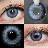 Popxstar 1 Pair Colored Contact Lenses for Eyes Natural Look Brown Lenses Blue Lenses Gray Eye Contact Fashion Lenses