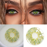 Popxstar 1 Pair Color Contact Lenses for Eyes Sailor Moon Heart Lenses Beauty Color lens Contact Blue Lens