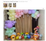 Popxstar 126/182pcs Multicolor Macaron Pastel Balloon Garland Rainbow Latex Balloons Air Globos Birthday Party Wedding Baby Shower Decor