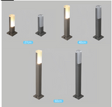 Popxstar Outdoor Waterproof IP65 10W LED Lawn Lamp New Style Aluminum Pillar Garden Path Square Landscape Lawn Lights AC85-265V