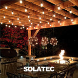 Popxstar LED Solar Bulbs Waterproof String Lights Garden Porch Courtyard Lamp  Waterproof Garden Road Path Decorative Lighting