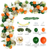 Popxstar Jungle Safari Birthday Party Balloon Garland Arch Kit Animal Balloons for Kids Boys Birthday Party Baby Shower Decorations