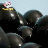 Popxstar 5/10/12/18 Inch Black Balloons Flashing Metallic Balloon Happy Birthday Party Decorations Adult Wedding Decor Helium Globos Toys