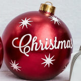 Popxstar  60cm Christmas Balls Christmas Tree Decorations Christmas Gift Xmas Hristmas Decorations for Home Outdoor PVC Inflatable Toys