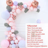 Popxstar Macaron Balloon Air Balls Foil Happy Birthday Party Balloons Wedding Baby Shower Decorations Boy Girl Decor Kids Adult Balloons