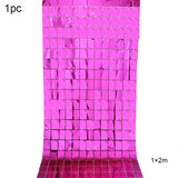 Popxstar Birthday Wedding Party Background Curtain Sequin Backdrop Bridal Shower Decor Baby Shower Sequin Wall Glitter Backdrop Curtain