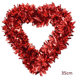 Popxstar 4PC Simulation Madder Garland Hanging Decor Mother's Day Valentine's Day Wedding Garland Window Decor Door Wall Hanging Pieces