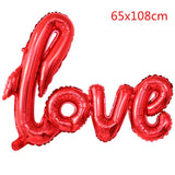 Popxstar New Year Valentine's Day 1pc Rose Gold Diamond Ring Foil Balloons Bride to Be Balloon Valentines Day Wedding Decorations Engagement Party Supplies