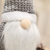 Popxstar Christmas Nordic Style Faceless Dolls Pink Gray White Santa Claus Merry Christmas Decor For Home Kids Naviidad Gifts Favor