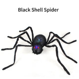 New glowing scary spider tricky simulation Halloween decoration haunted house props indoor and outdoor giant decoration