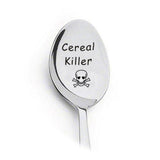 Popxstar Valentines Day Gift Anniversary Gift for Boyfriend Stainless Steel Spoon Good Morning Handsome Present  Wedding Gifts