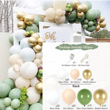 Popxstar Jungle Safari Birthday Party Balloon Garland Arch Kit Animal Balloons for Kids Boys Birthday Party Baby Shower Decorations
