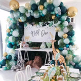 Popxstar Jungle Safari Birthday Party Balloon Garland Arch Kit Animal Balloons for Kids Boys Birthday Party Baby Shower Decorations