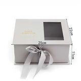Popxstar Clear Show Window Flower Gift Box Boutique Valentine's Day Flower Case Birthday Gift Package