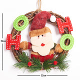 Popxstar Christmas Decorations for Home New Year Kid Gifts Santa Claus Doll Toys 60/45/30cm Mall Desktop Window Ornaments Navidad