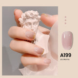 Popxstar Valentine's Day 7.3ml Summer Pudding Gel Nail Polish Transparent Jelly Polish Top Coat Soak Off UV Gel Art Nail Varnish Semi Permanent