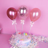 Popxstar Valentine's Day Gittler Happy Birthday Cake Topper Bling Sparkle Decoration Sign Happy Birthday Cake Topper Girl`s Birthday Dessert Decor