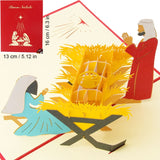 Popxstar 3D Pop UP Santa Cards Marry Christmas Greeting Cards Party Invitations Gifts New Year Greeting Card Anniversary Gifts Postcard