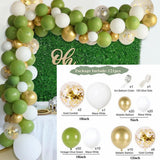 Popxstar Jungle Safari Birthday Party Balloon Garland Arch Kit Animal Balloons for Kids Boys Birthday Party Baby Shower Decorations