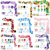 Popxstar 2 Popxstar Baby Shower Balloon Party Balloons Garland Arch Birthday Party Background Balloons Strip Chain for Wedding Decorations Globos