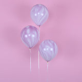 Popxstar New Style 22Inch 4D Agate Color Marble Aluminum Foil Balloons Wedding Birthday Party Decoration Balloon Color Cloud Foil Balloon