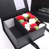Popxstar Clear Show Window Flower Gift Box Boutique Valentine's Day Flower Case Birthday Gift Package