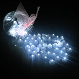 4000 Pcs/ Lot Round RGB Led Flashing Ball Lamps White Balloon Lights for Christmas Party Wedding Decoration Shipping by DHL New