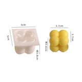3D Candles Mould Wax Candles Mold Aromatherapy Plaster Candle DIY Silicone Handmade Soy Cube Soap Mold Candle Making Supplies